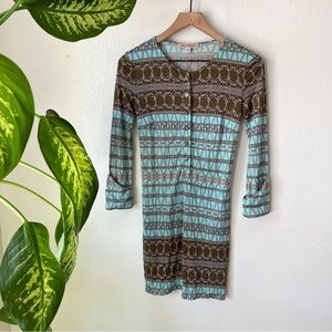 Mara Hoffman | Knotted Print Silk Dress